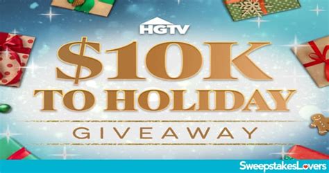 hgtv sweepstakes food network